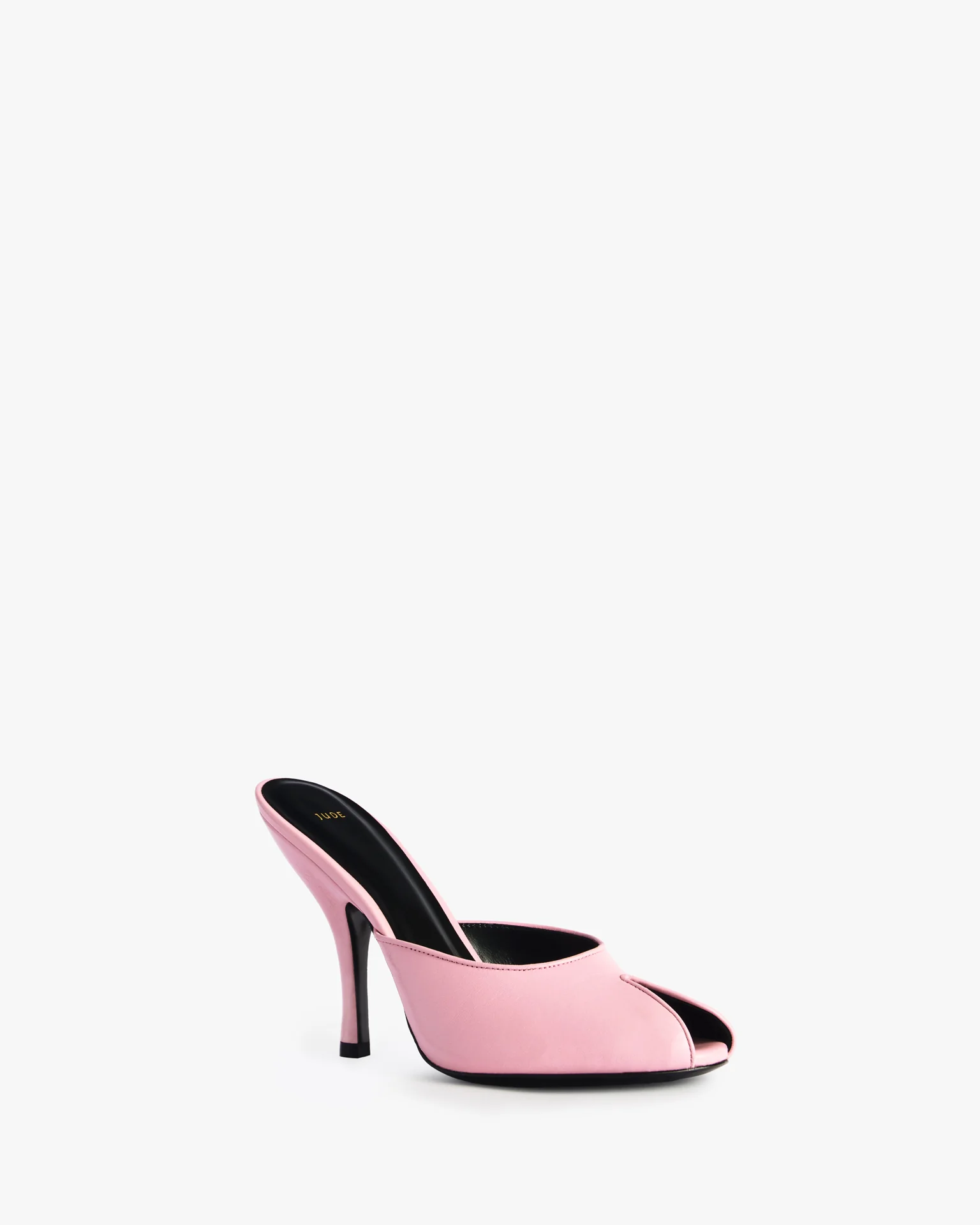 Date Mule in Pink Leather - Image 3
