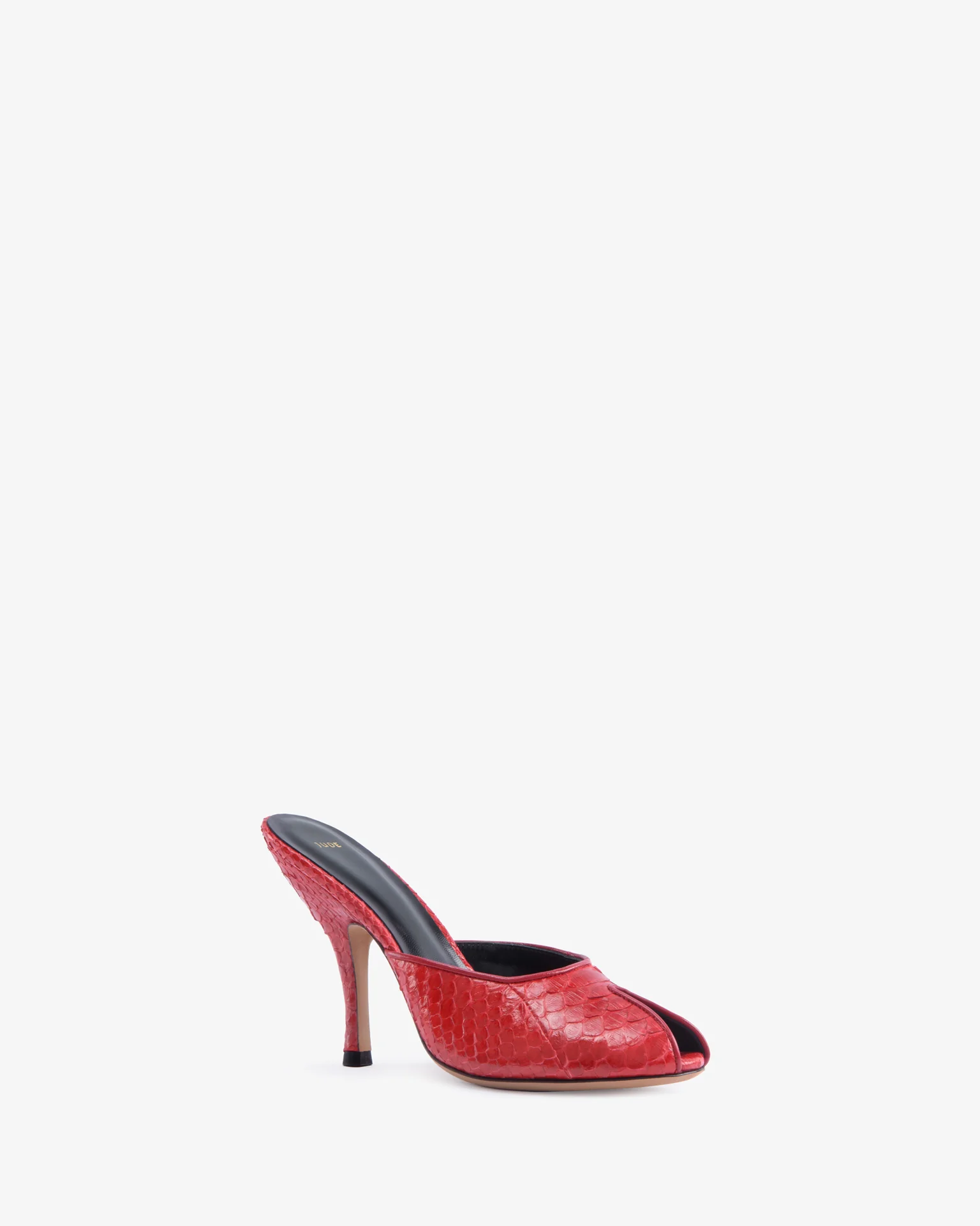 Date Mule Red Python Leather - Image 4
