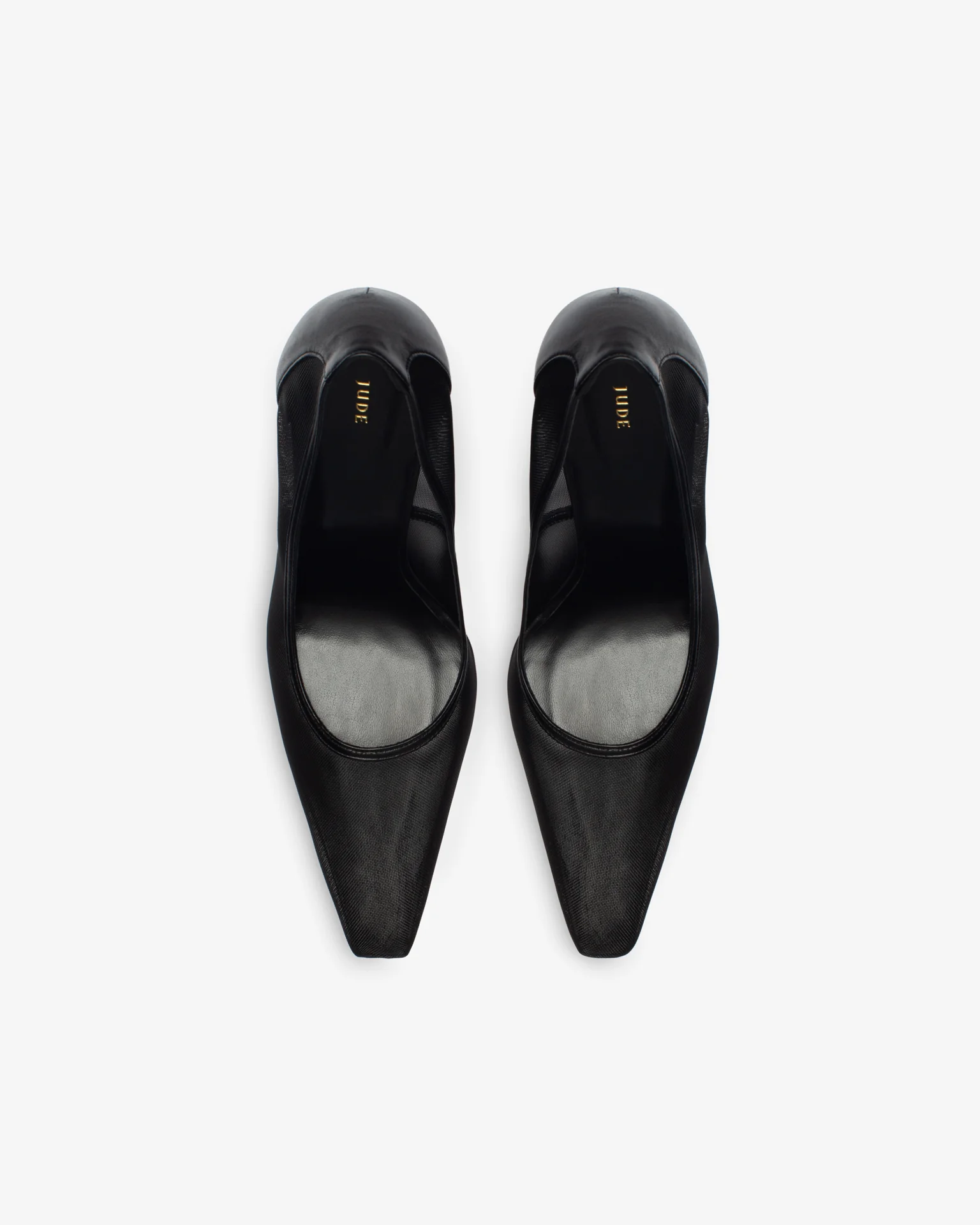 Fame Pump in Black Mesh - Image 3