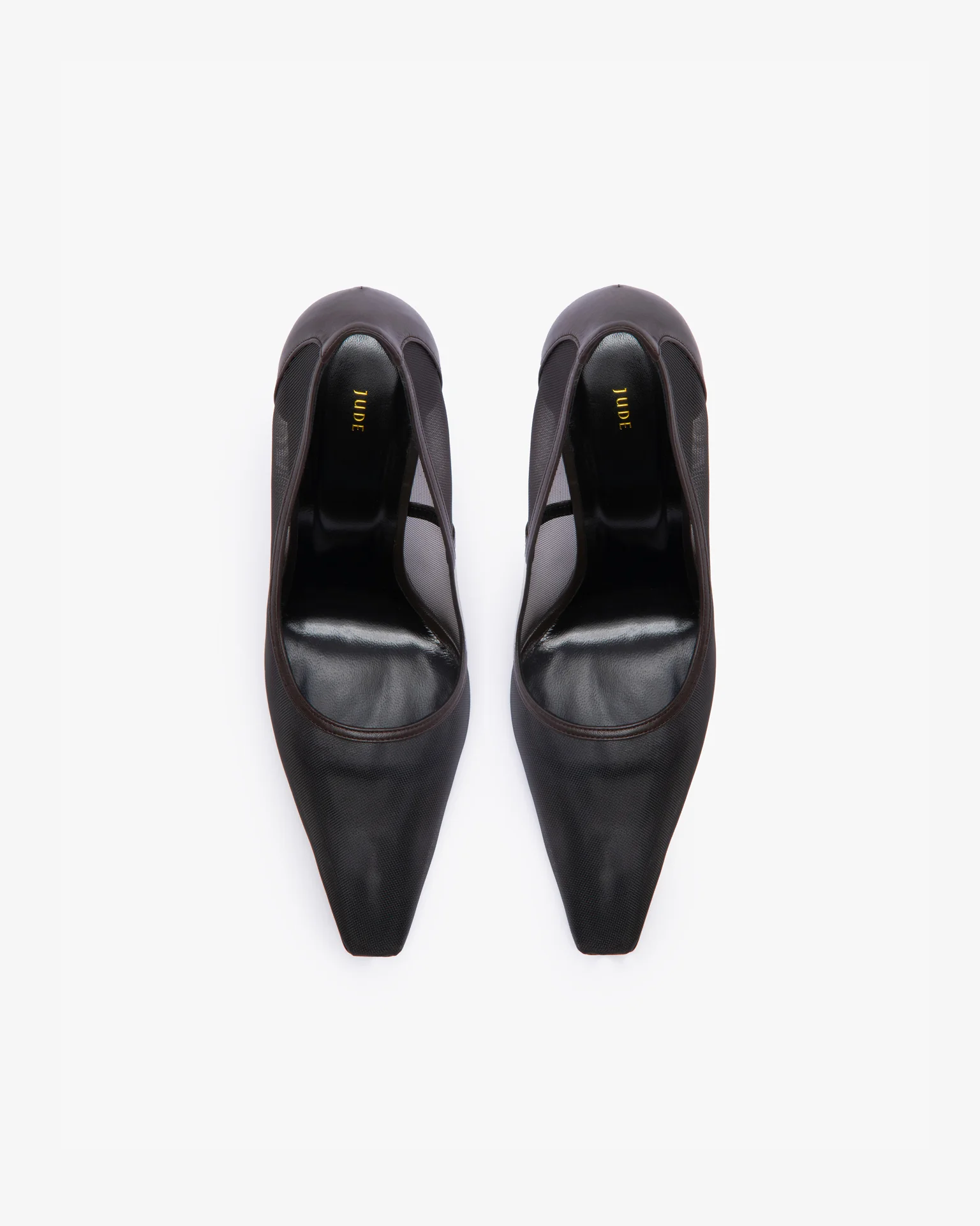 Fame Pump in Brown Mesh - Image 4