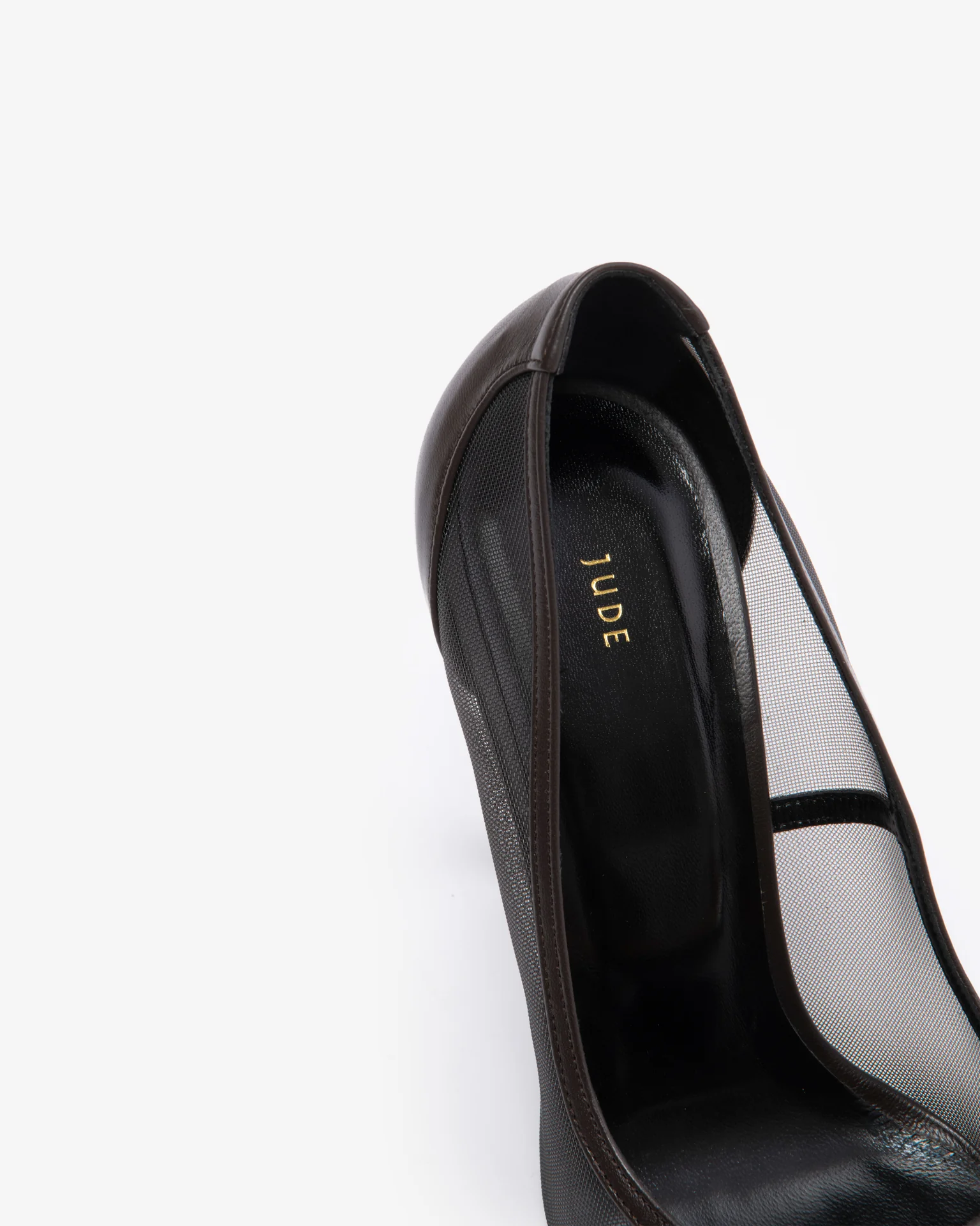 Fame Pump in Brown Mesh - Image 5