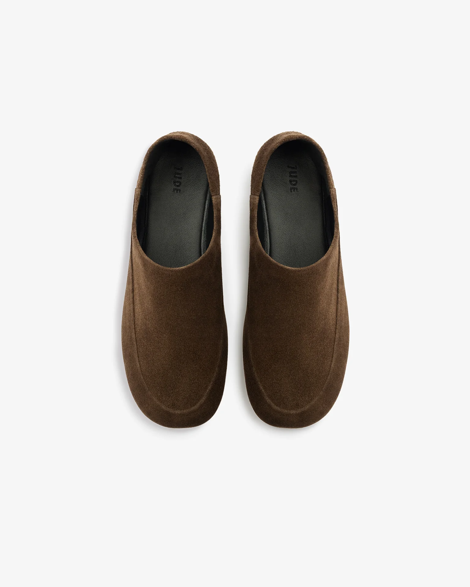 Floor Slipper in Mocha Suede Leather - Image 3