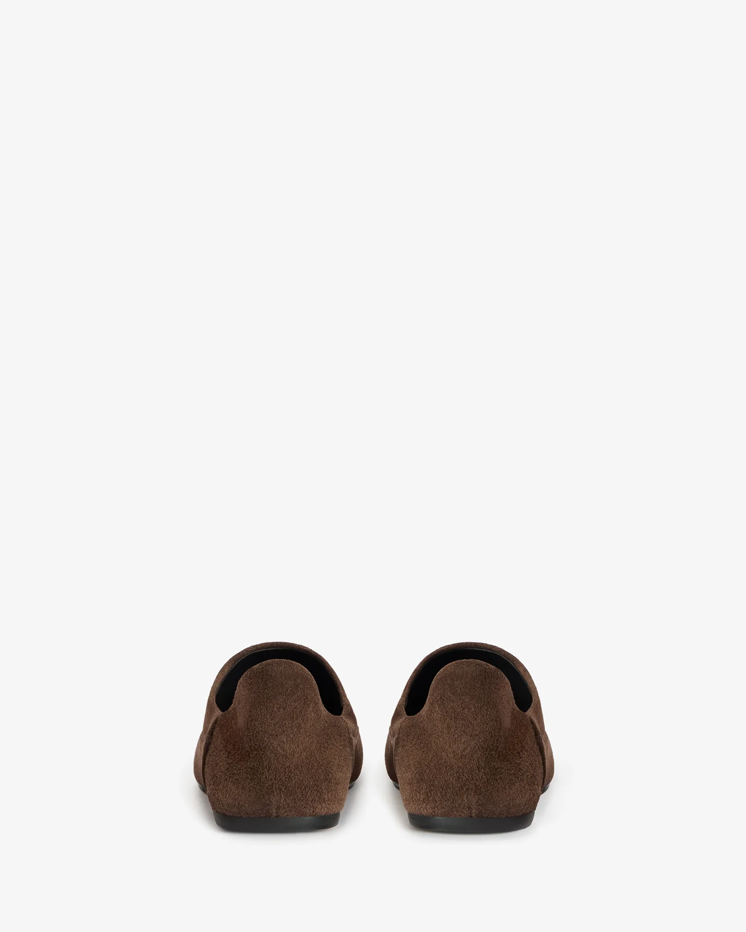 Floor Slipper in Mocha Suede Leather - Image 4