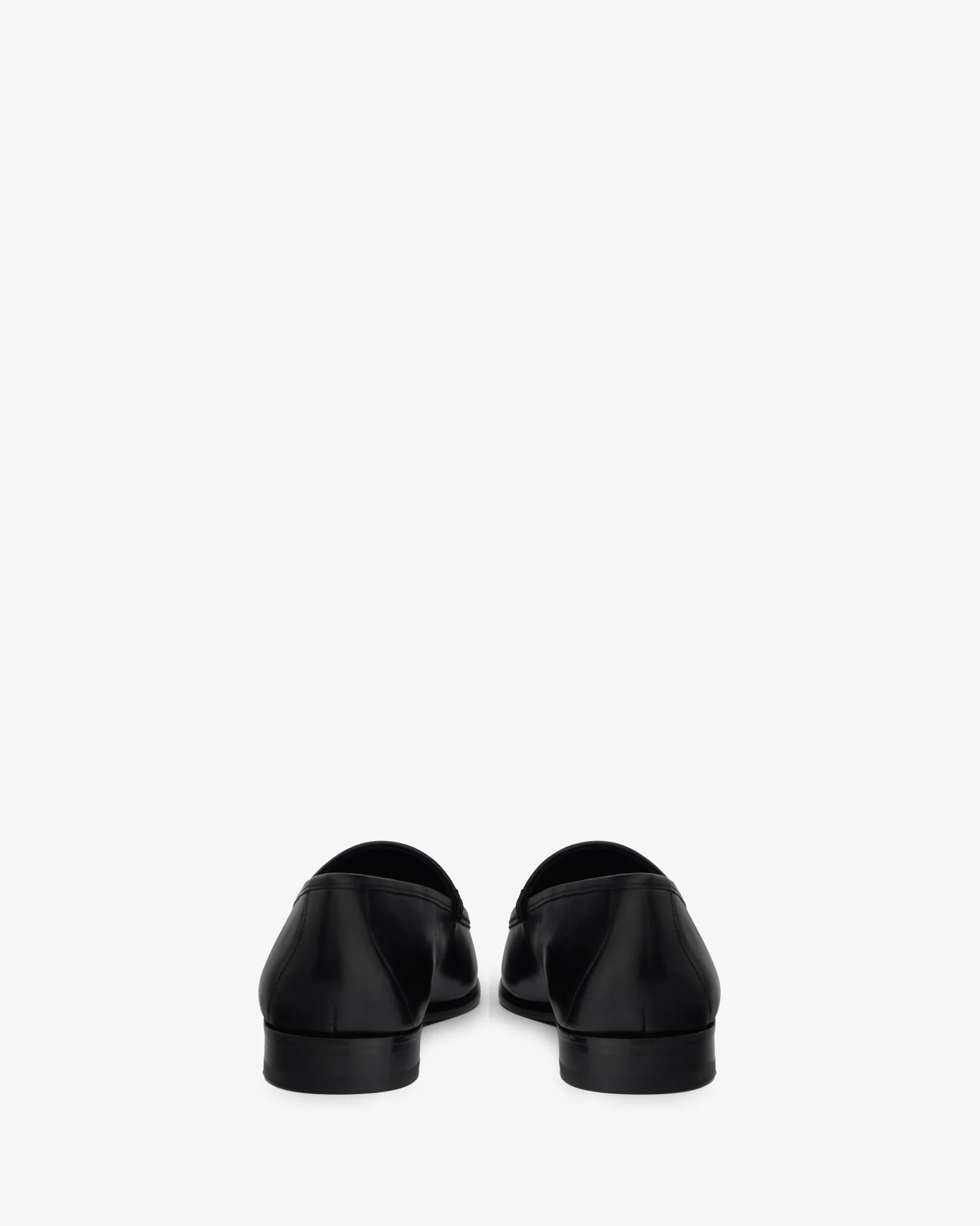 gomper loafer in black leather - Image 4