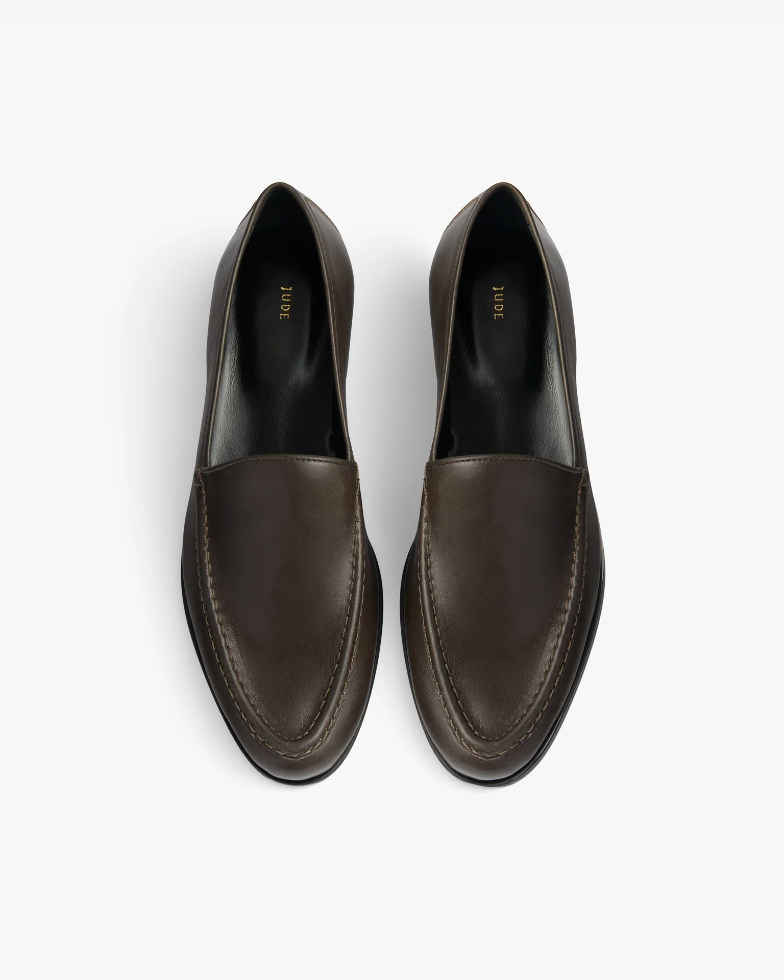 gomper loafer in mocha leather - Image 3