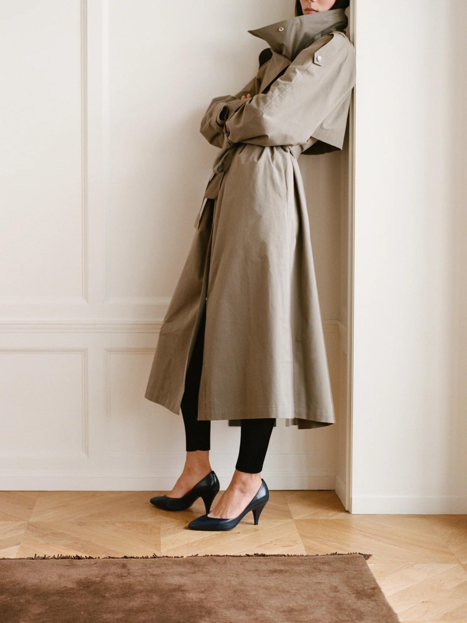 haze pump in ink leather - Image 3