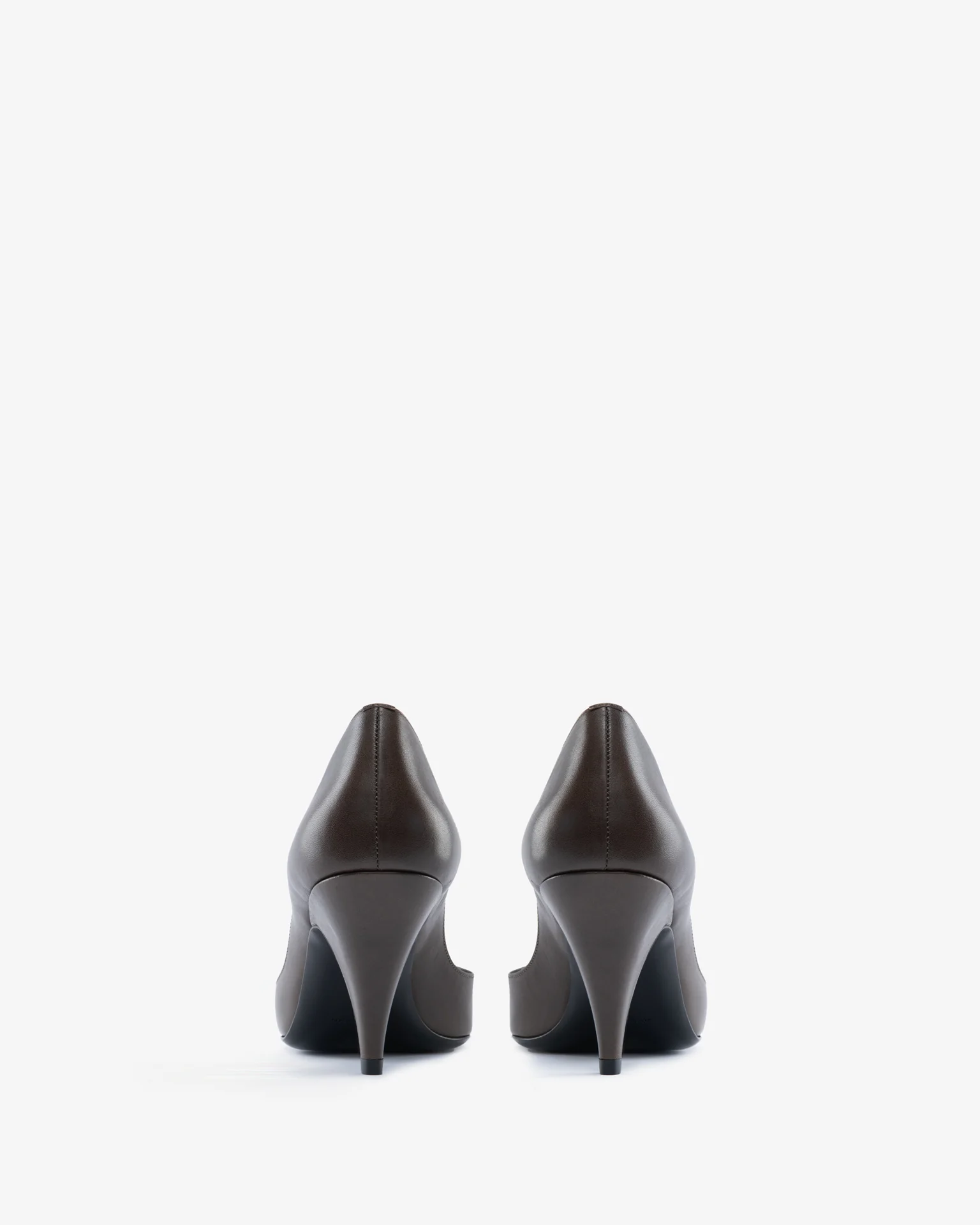 haze pump in mocha leather - Image 5