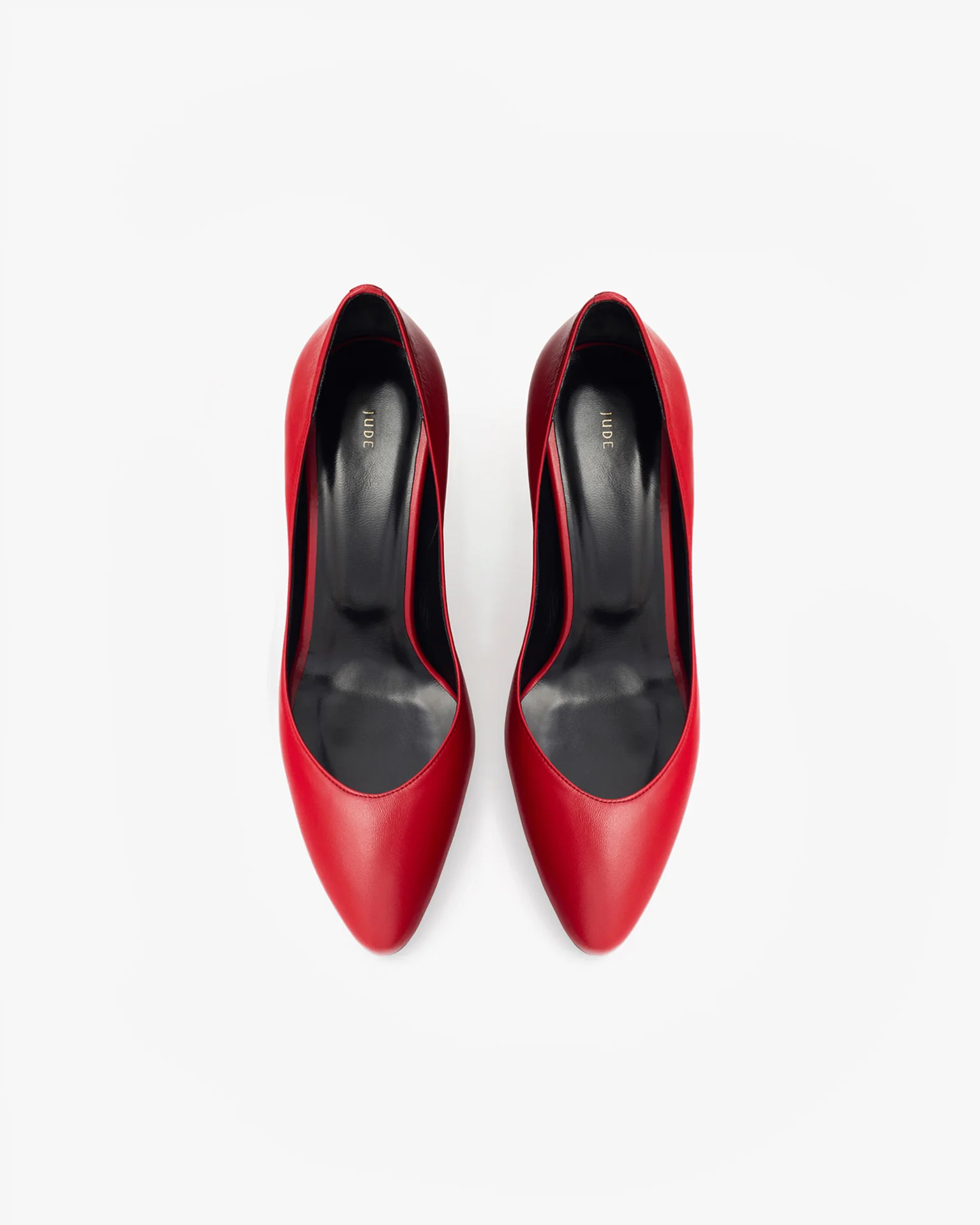 haze pump in red creased leather - Image 4