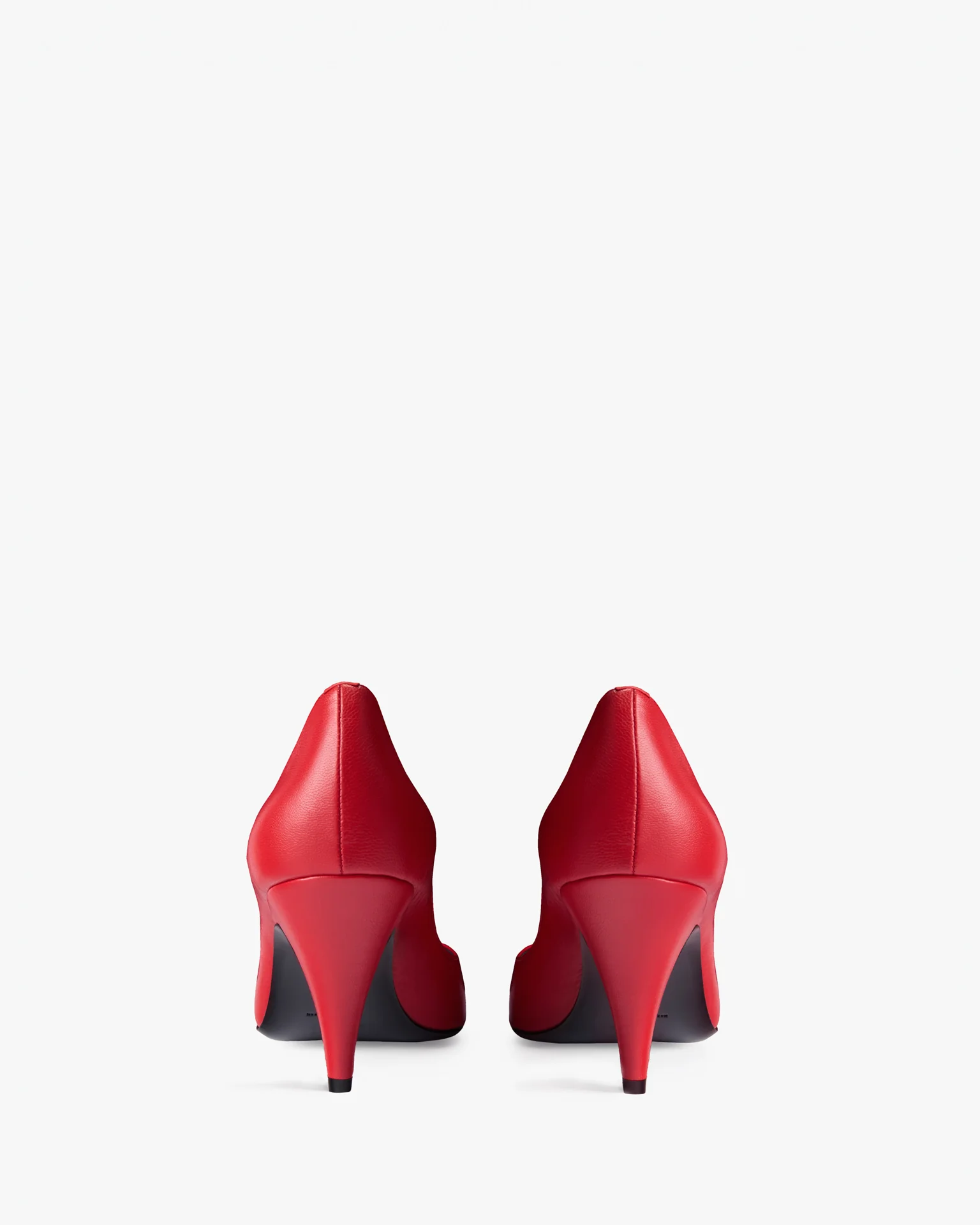 haze pump in red creased leather - Image 5