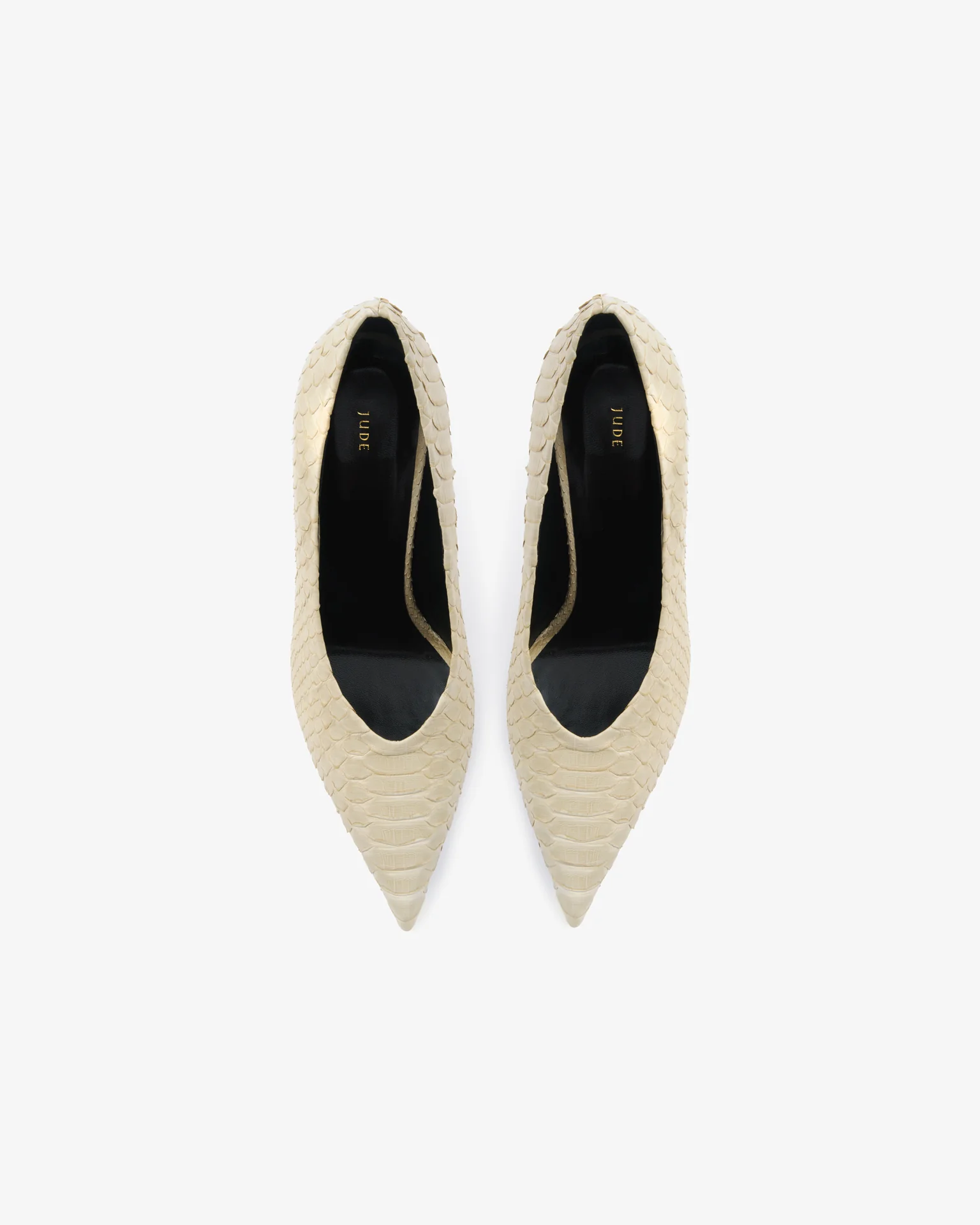 Kiss Pump Beige Python Leather - Image 3