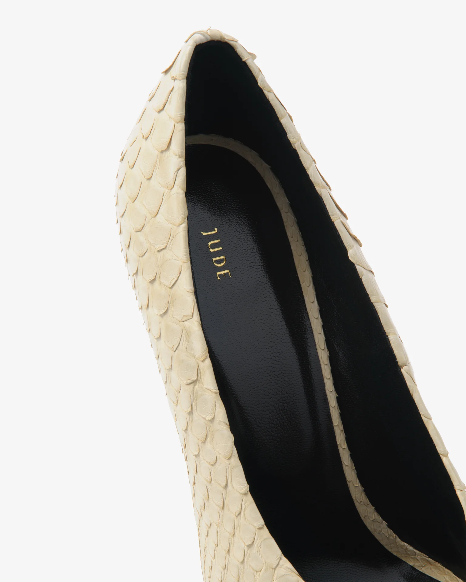 Kiss Pump Beige Python Leather - Image 5