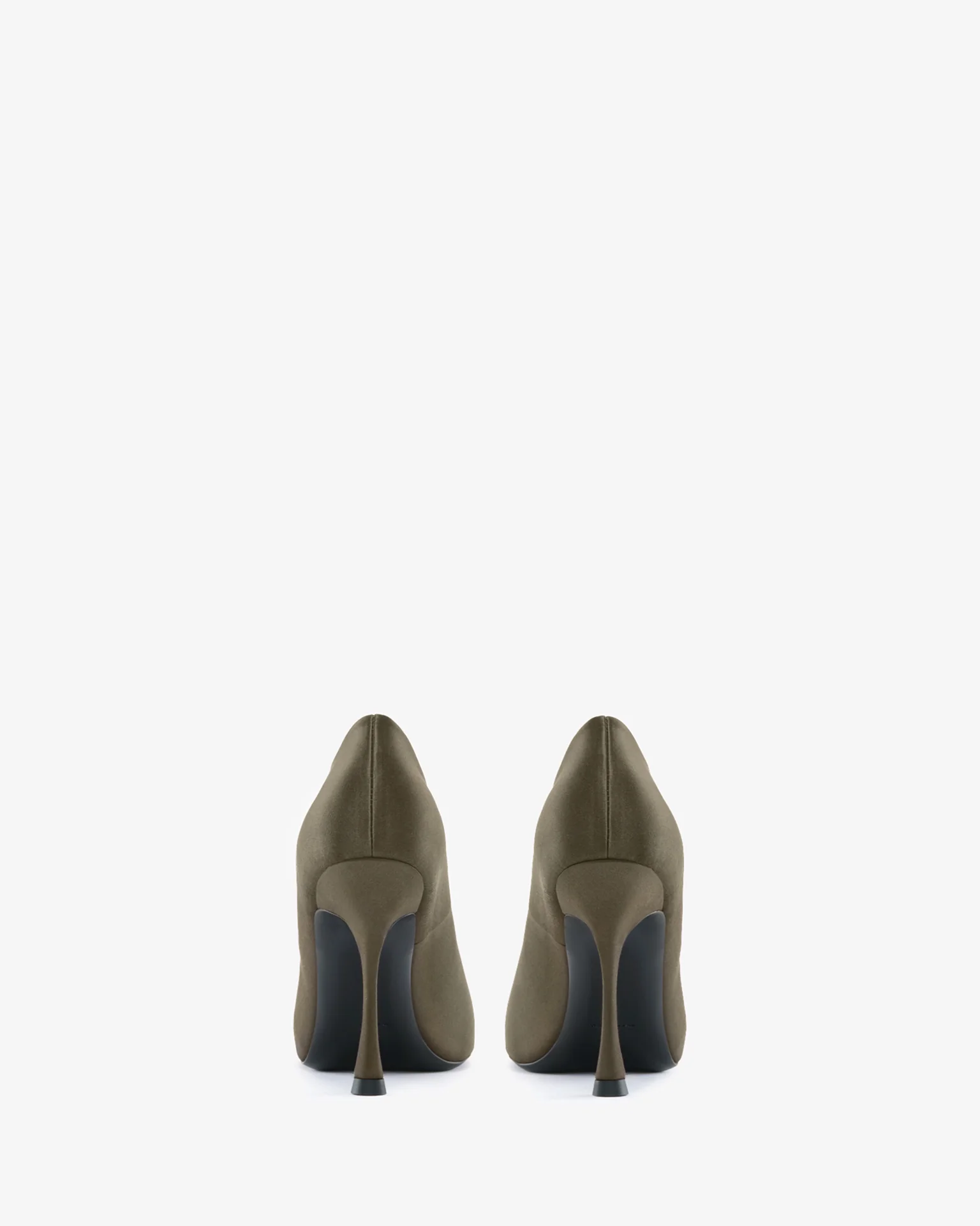 Kiss Pump Khaki Silk - Image 6