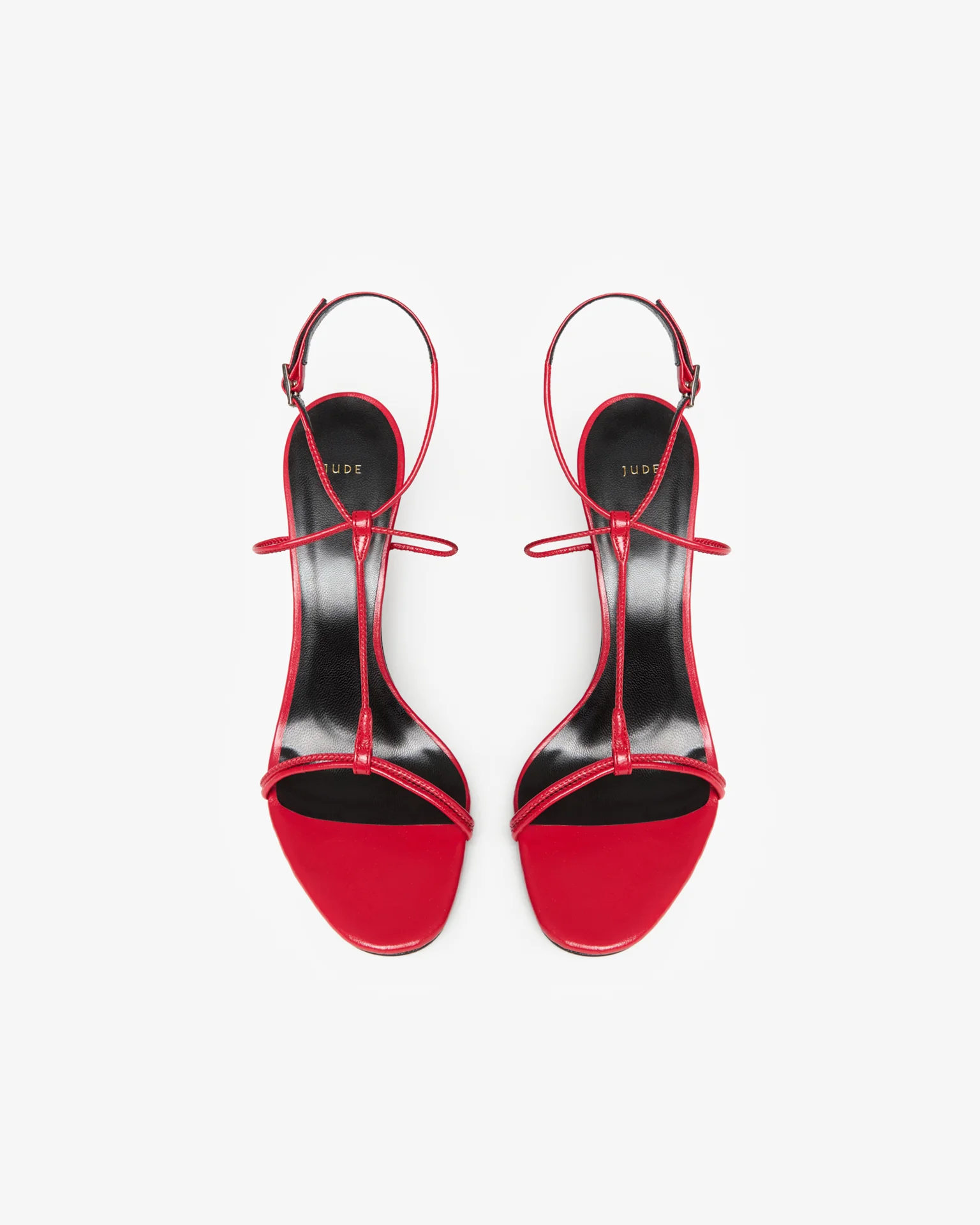 Mixer Sandal in Red Leather - Image 3