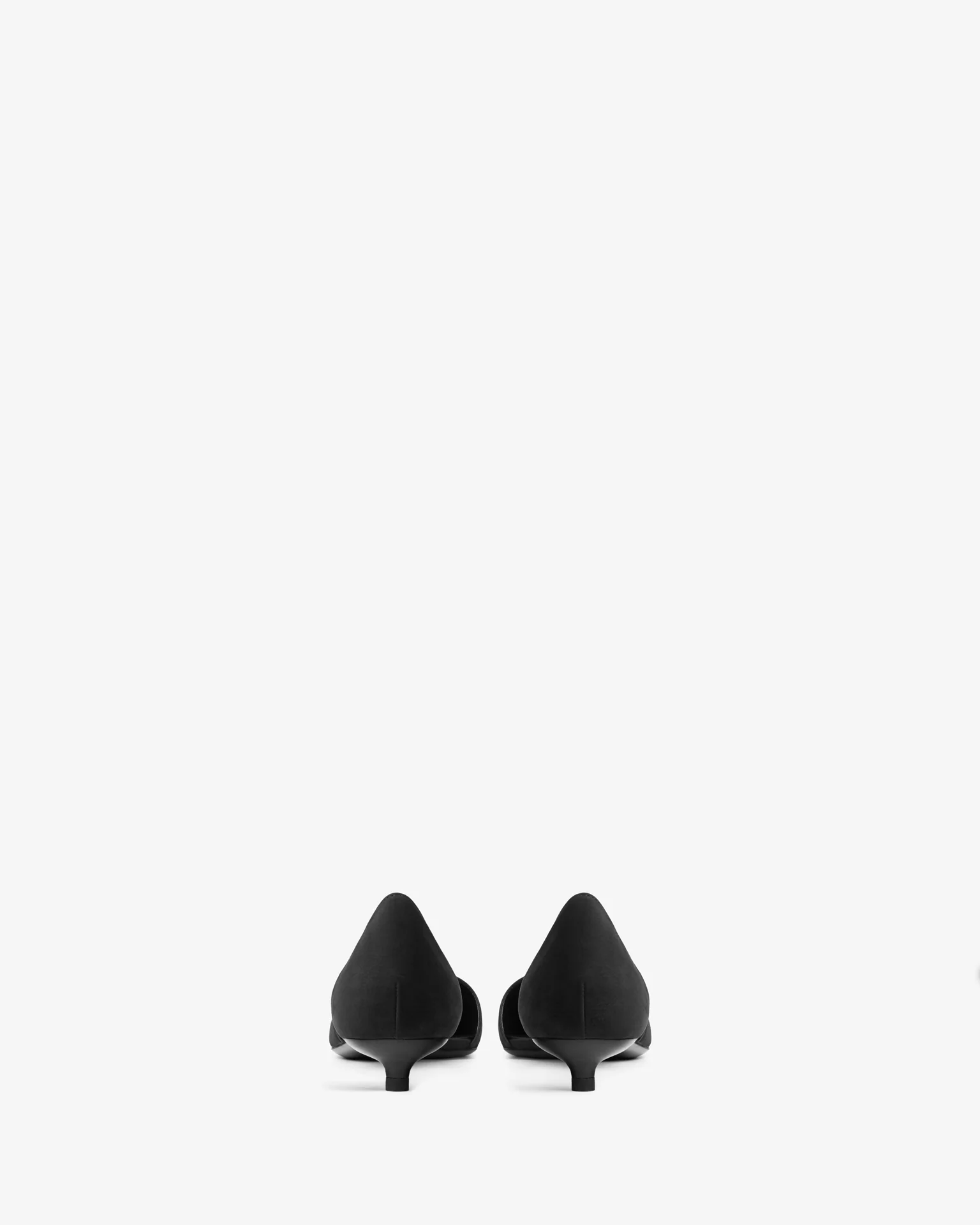 Pirrie Pump Black Nubuck Leather - Image 5